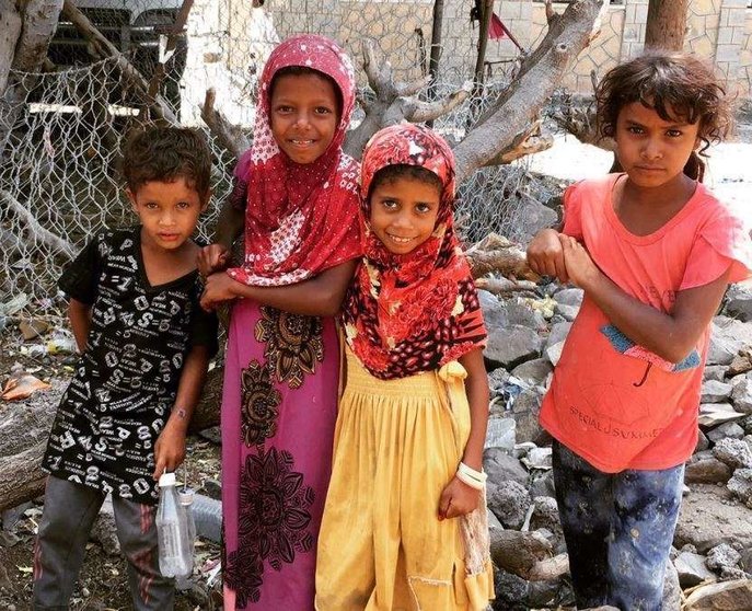 Los niños yemeníes, los más afectados por el largo conficto.