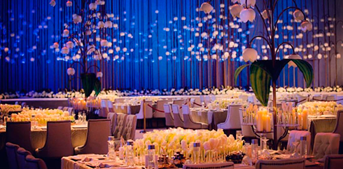 Un salón de bodas en EAU. (Instagram)