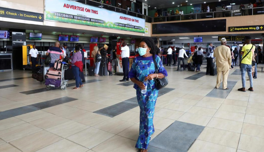 Aeropuerto internacional Murtala Mohammed en Lagos, Nigeria. (Reuters)