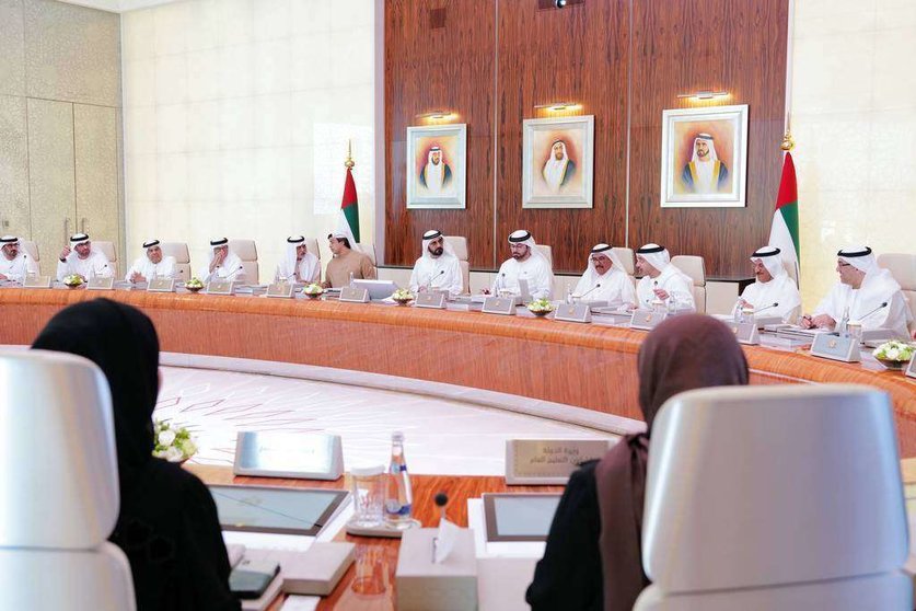 Una reunión del Gobierno de EAU de 2020. (WAM)