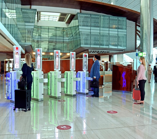 Una imagen del Aeropuerto Internacional de Dubai DXB. (Emirates)