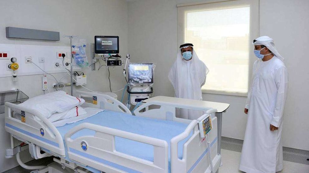 La Autoridad de Salud de Dubai difundió esta imagen de unas instalaciones sanitarias.