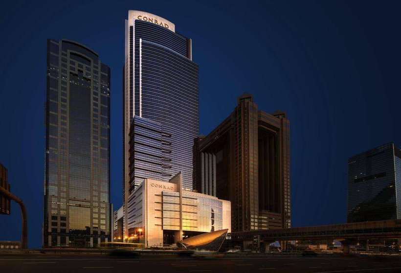 Una imagen del hotel Conrad de Dubai. (Fuente Externa)