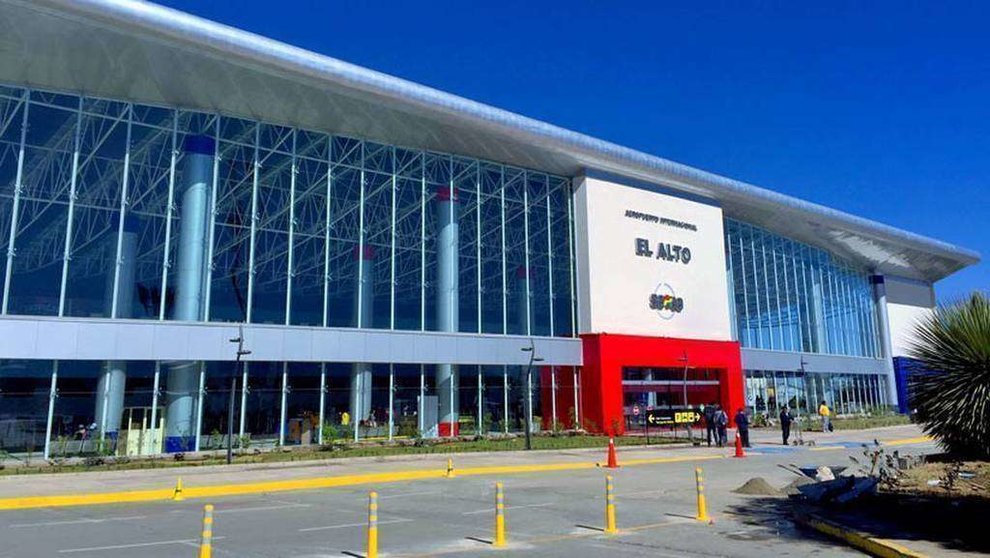 El aeropuerto de La Paz. (Fuente externa)