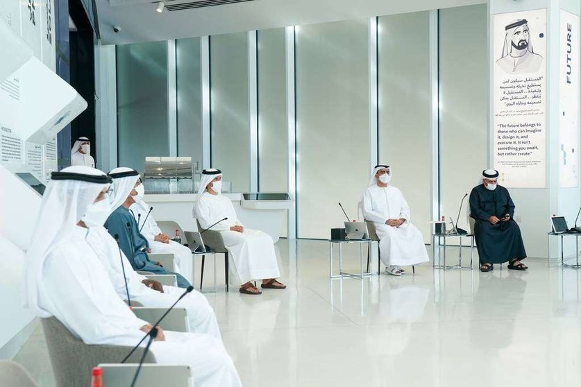 Reunión del Consejo Ejecutivo de Dubai. (WAM)