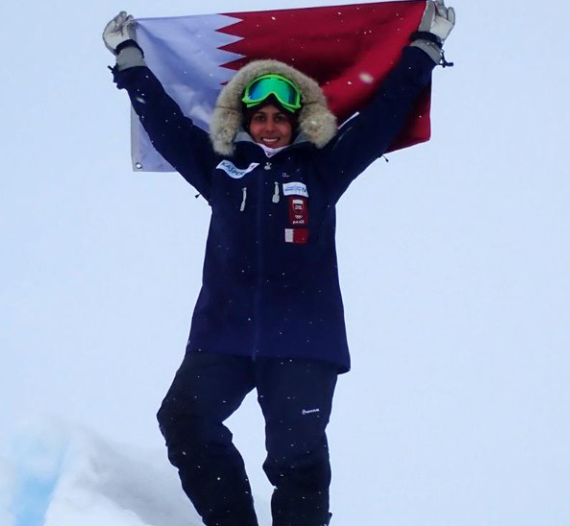 Asma Al-Thani aspira a convertirse en la primera mujer qatarí en escalar el Monte Everest. (Twitter)
