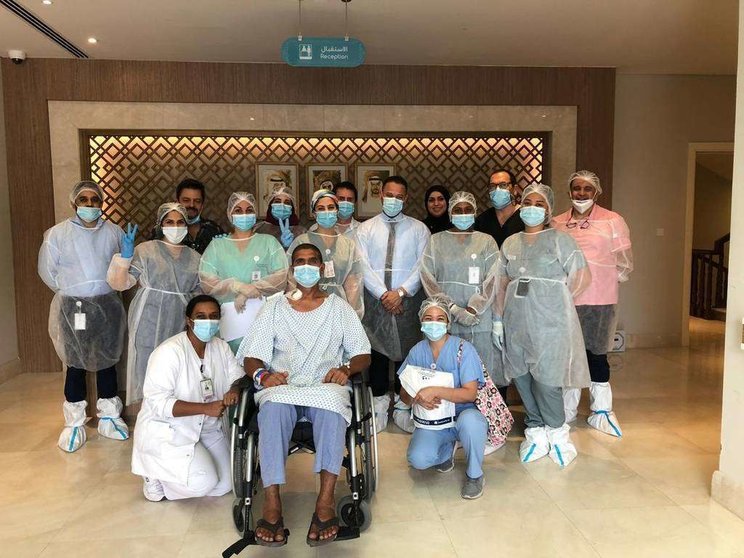 El primer trasplante de médula ósea en Abu Dhabi se realizó en julio de 2020. (WAM)