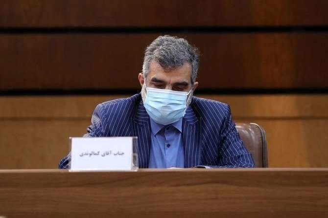 El portavoz de la Organización de Energía Atómica de Irán (AEIO), Behrouz Kamalvandi. (AFP)