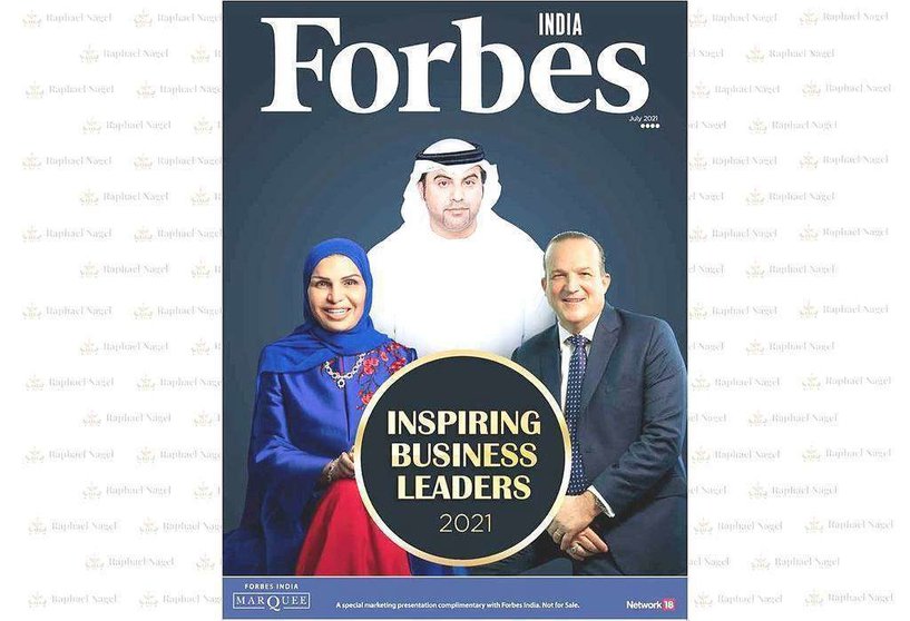 El filántropo Raphael Nagel, en la portada de Forbes. 