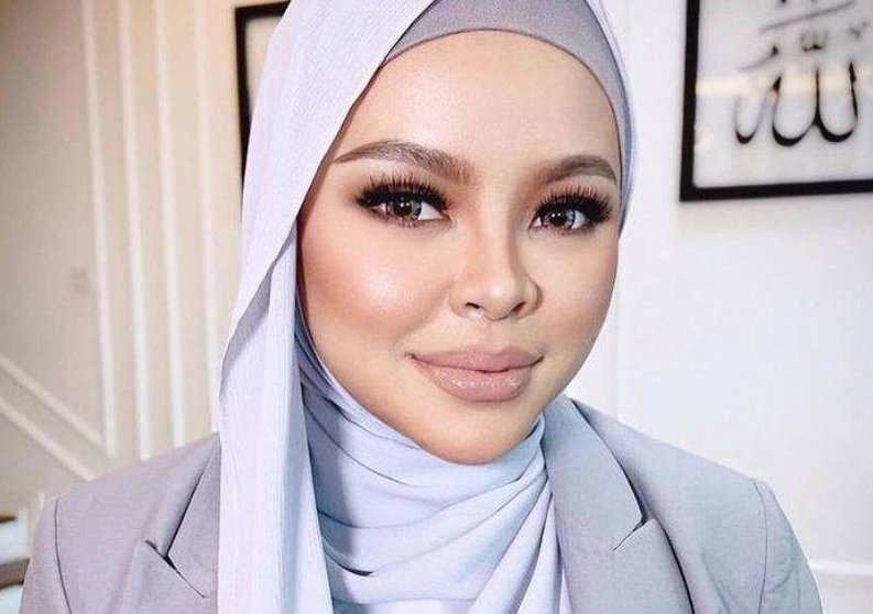La cantante malaya Siti Sarah Raisuddin en una imagen de Instagram.