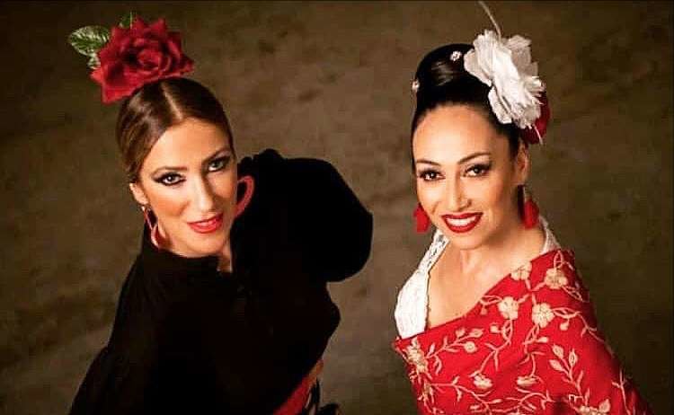 La bailaora sevillana Raquel Reina y la cantante chilena Paula Ruiz abanderarán el idioma español en el primer día de Expo 2020 Dubai. (Paula Scherson)