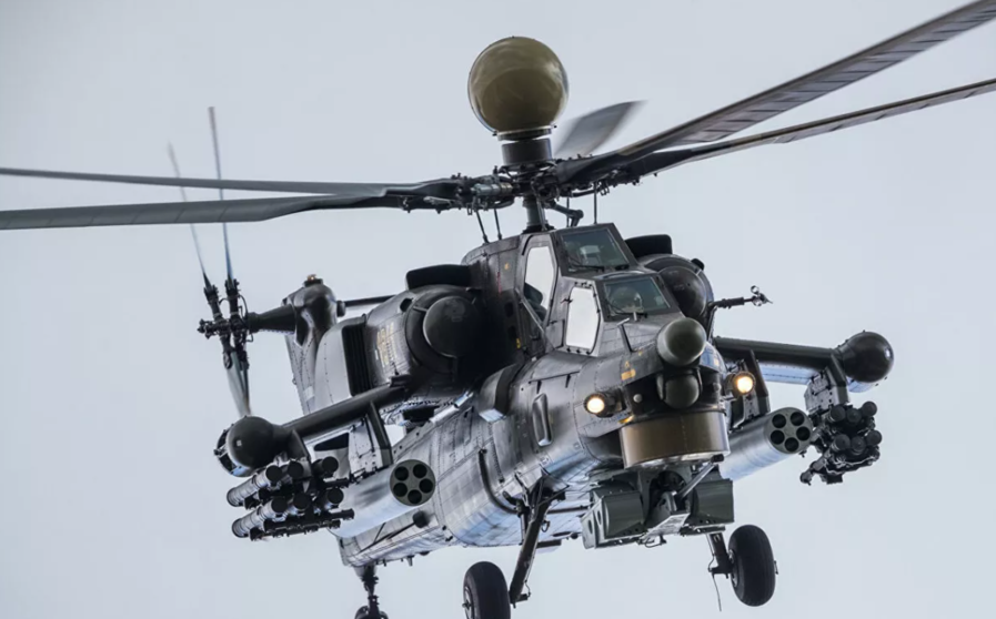 Una imagen del helicóptero ruso. (Fuente externa)