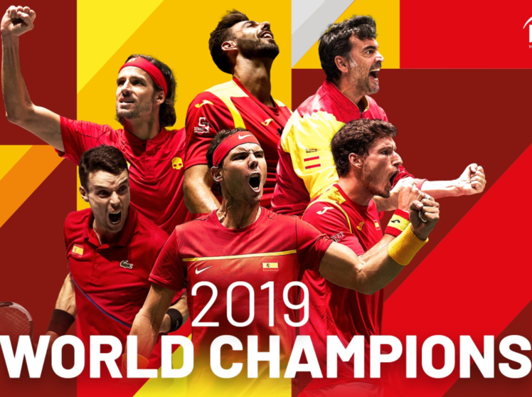 España campeón de la Copa Davis 2019. (Twitter)