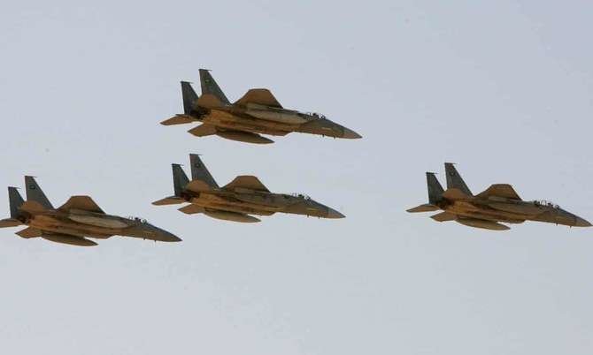 Aviones de combate sauditas. (AP)