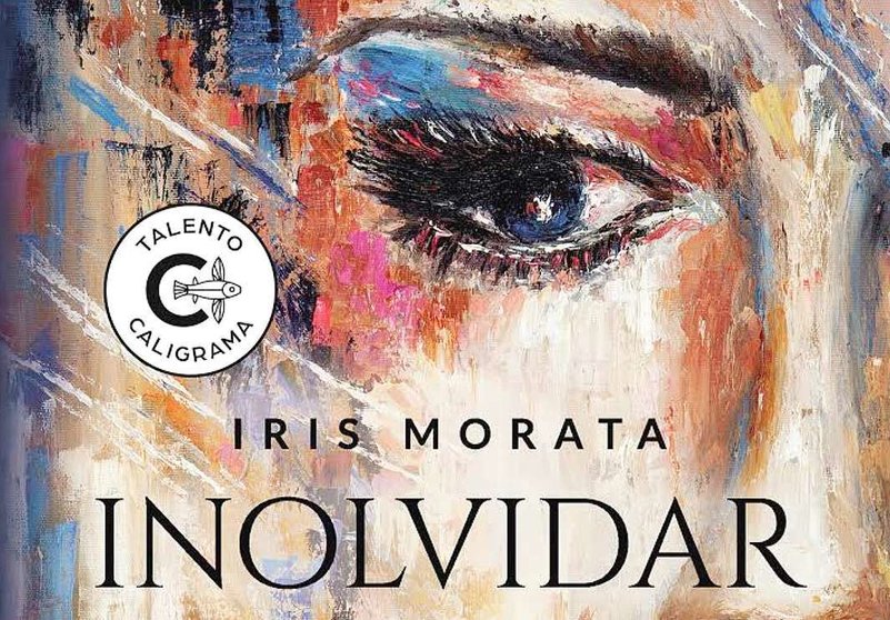 Detalle de la cubierta de Inolvidar, primera novela de Iris Morata.