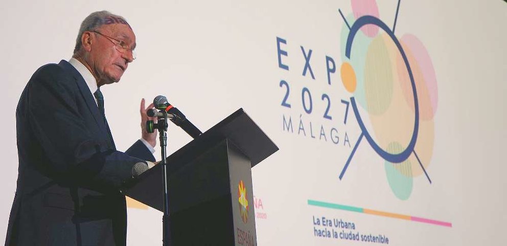 alcalde de Málaga en Expo Dubai