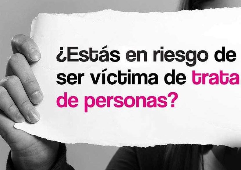 Una imagen de la campaña ante la trata de personas 'Es cuento'.