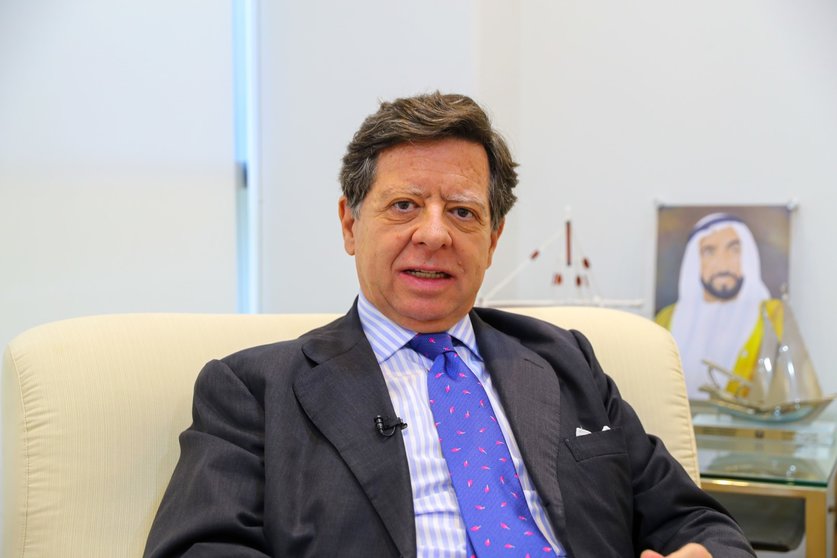 Iñigo de Palacio España, embajador de España en Emiratos Árabes Unidos. (WAM)