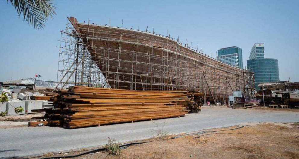 El Dhow más grande del mundo en Dubai. (Fuente externa)