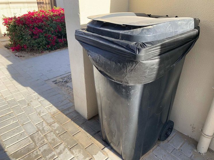 Una imagen de un cubo basura en Dubai a modo ilustrativo. (EL CORREO=