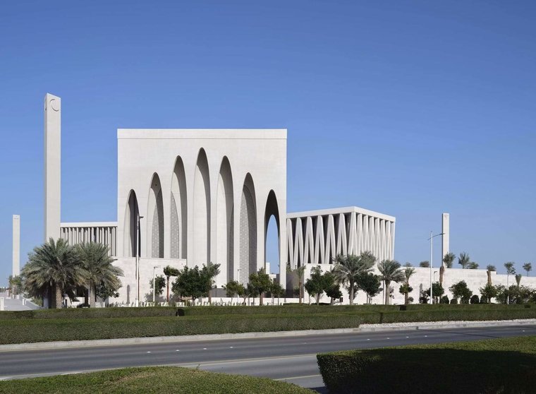 La Casa de la Familia Abrahámica en Abu Dhabi. (Twitter)