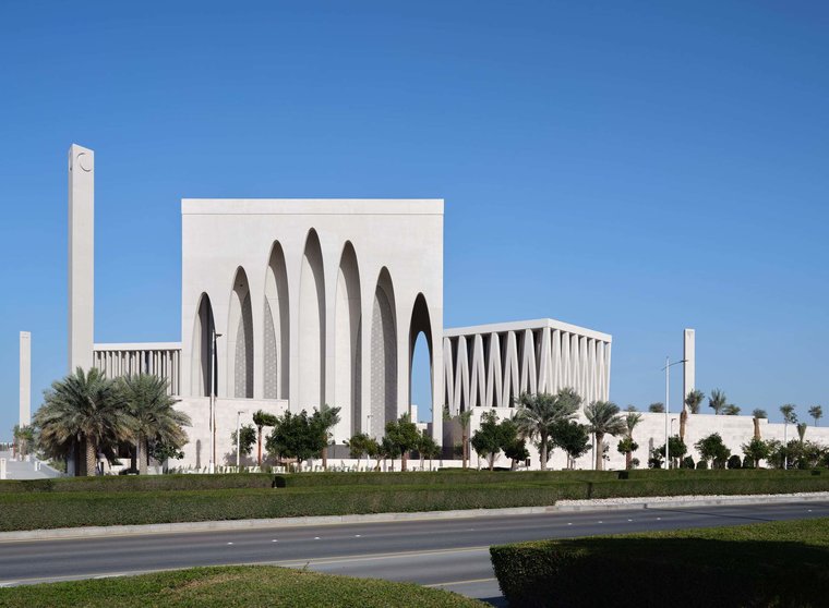 Casa de la Familia Abrahámica en el distrito cultural de Abu Dhabi. Dror Baldinger