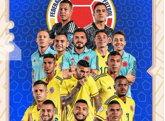 La selección Colombia de Fútbol Playa. (Twitter)