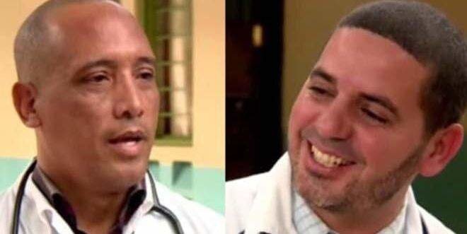 Los médicos cubanos secuestrados en Kenia, Assel Herrera Correz, (izq) y Landy Rodríguez (der). (Captura de la web)