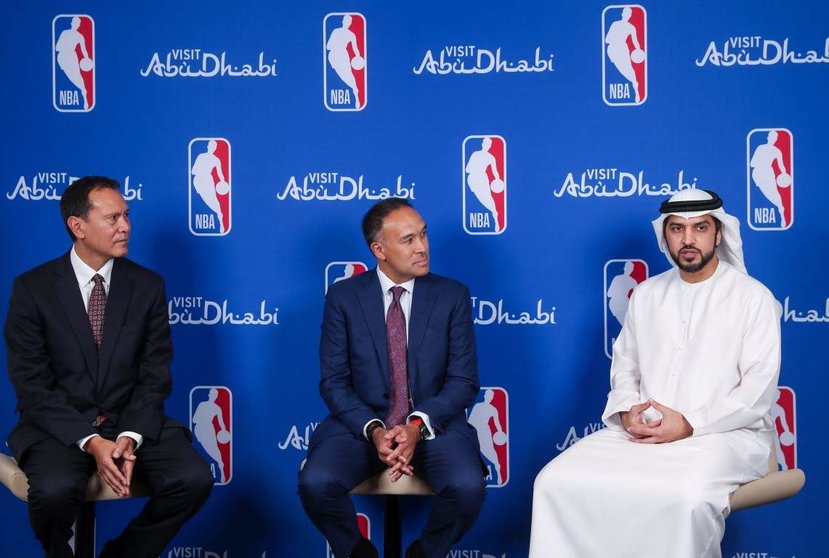 En 2021 la NBA firmó para propiciar encuentros en Abu Dhabi. (WAM)