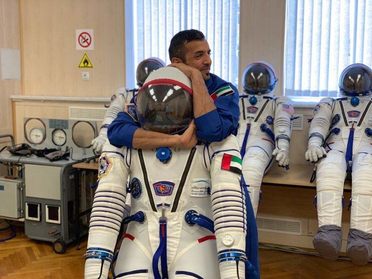 El astronauta de EAU en el espacio. (WAM)