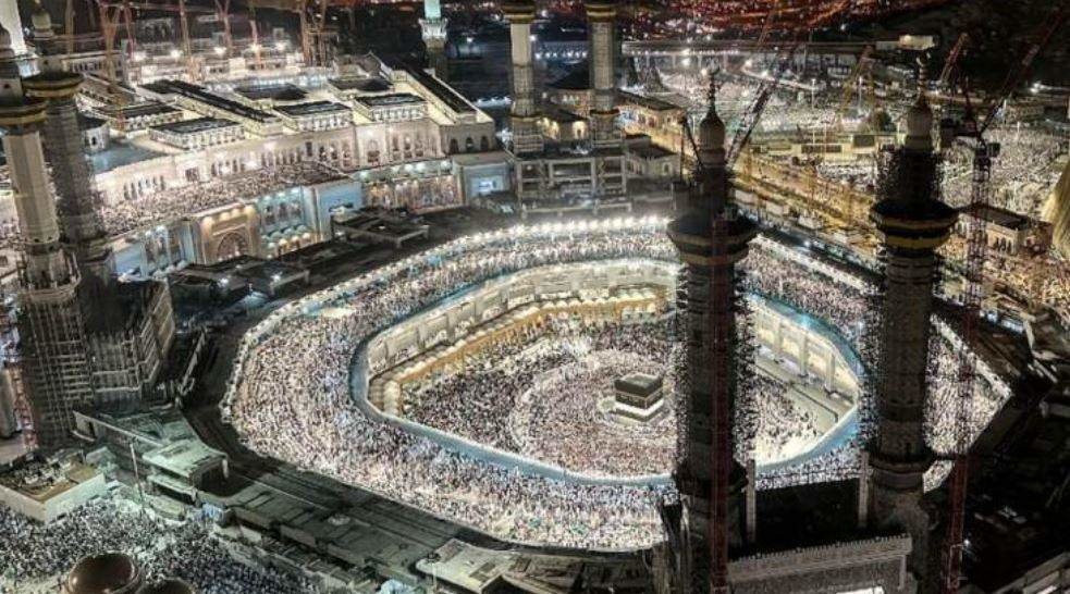 Una perspectiva de La Meca. (Twitter)