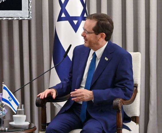 El presidente de Israel, Isaac Herzog. (Twitter)