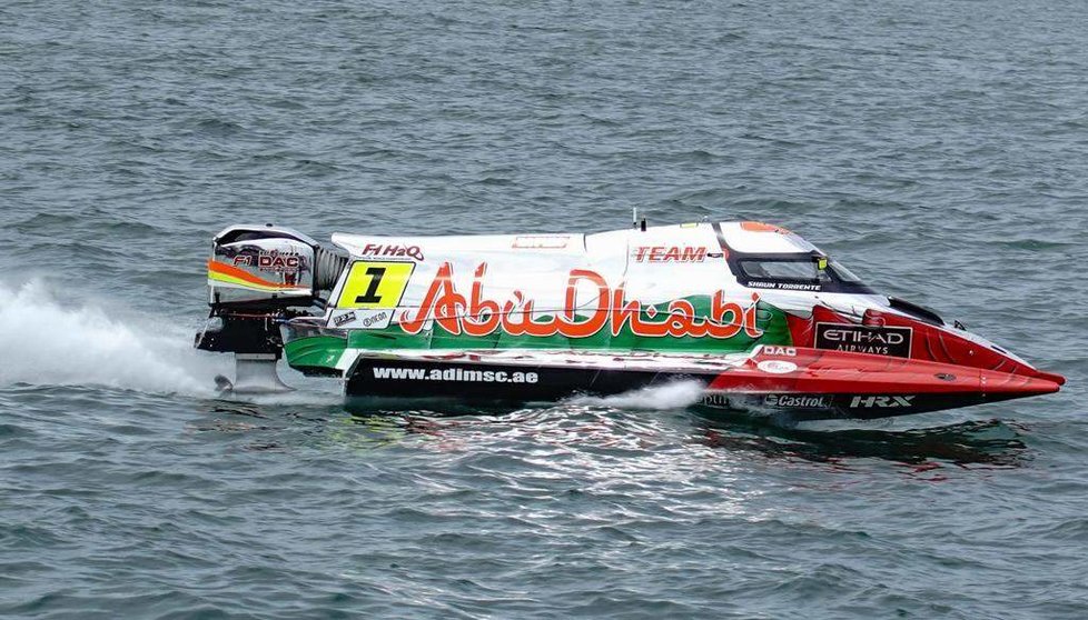 La motora del Team Abu Dhabi. (WAM)
