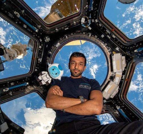 El astronauta emiratí Sultan Al Neyadi. (Fuente externa)