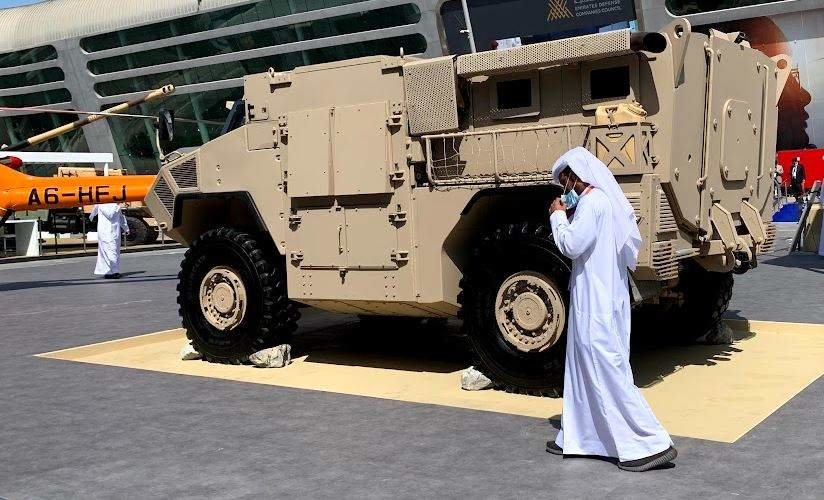 Vehículos Militares en Abu Dhabi. (EL CORREO)