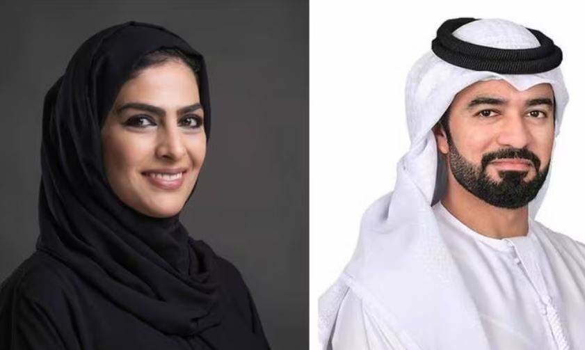 El matrimonio Ahmed Ibrahim Obaid Ali Al Ali y Rowdah Al Mehrizi resultaron heridos en el tiroteo de Praga. (Brand Dubai / Municipio de Umm Al Quwain)
