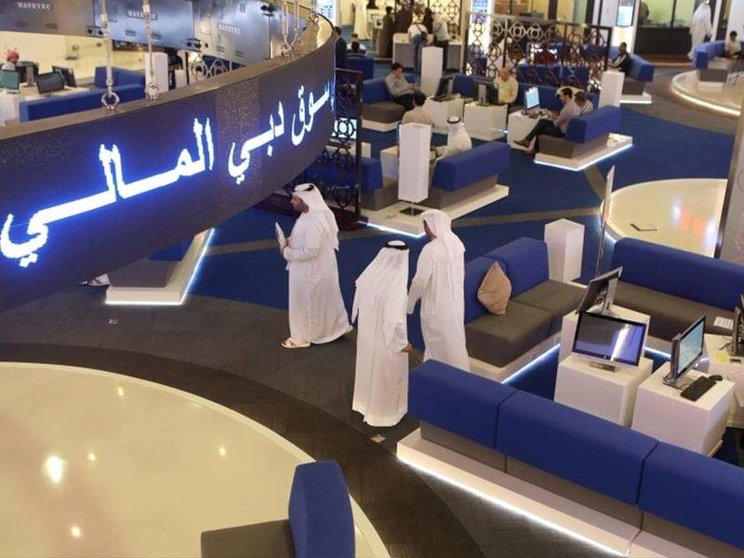 Mercado financiero en Dubai. (WAM)