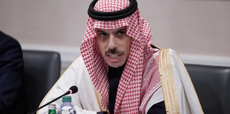 El ministro de Asuntos Exteriores saudí, el príncipe Faisal bin Farhan. (Fuente externa)