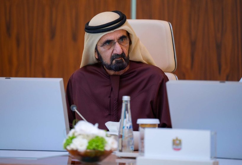 Una imagen del gobernante de Dubai. (Dubai Media Office)