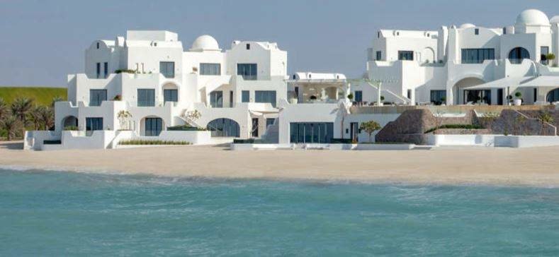 Una imagen del hotel de la web Anantara Santorini.