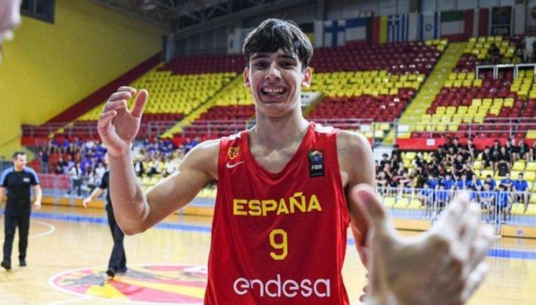 La promesa del baloncesto español, Andy Huelves. (Fuente externa)