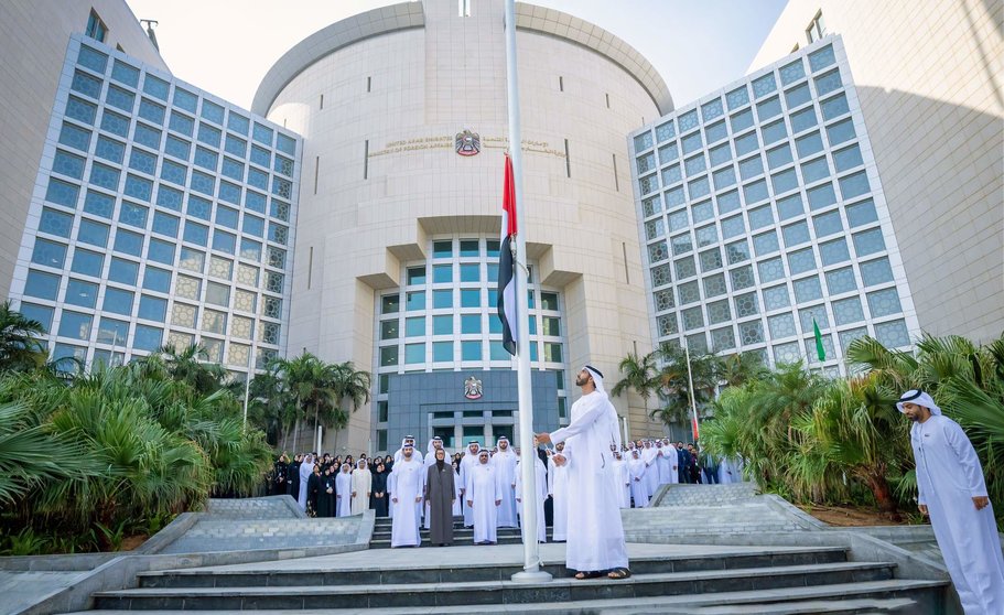 El Ministerio de Exteriores de EAU en Abu Dhabi. (WAM)