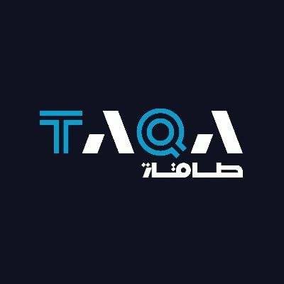 Logo del fondo de inversión emiratí Taqa. (WAM)