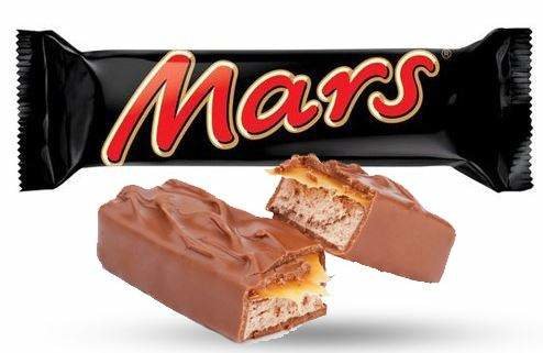 Una chocolatina de la marca Mars. (Fuente externa)
