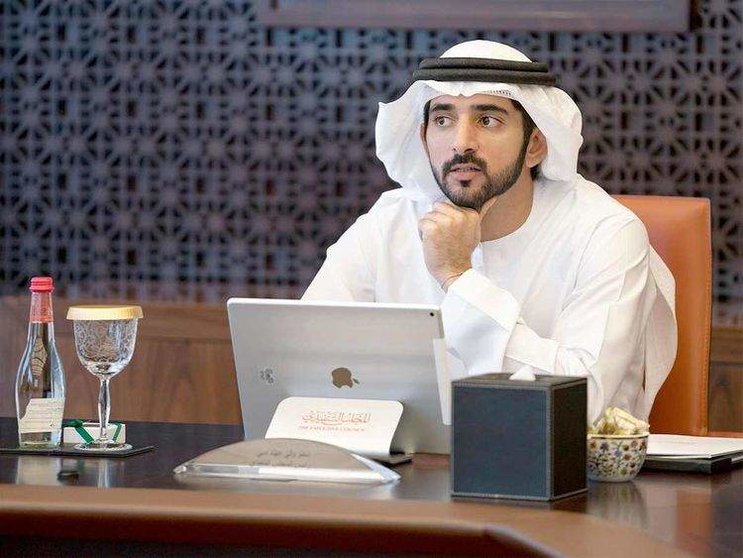 Imagen de archivo del jeque Hamdan bin Mohammed bin Rashid Al Maktoum, príncipe heredero de Dubai. (X/@DXBMediaOffice)