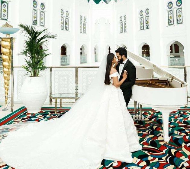 Una boda de lujo en EAU. (X)