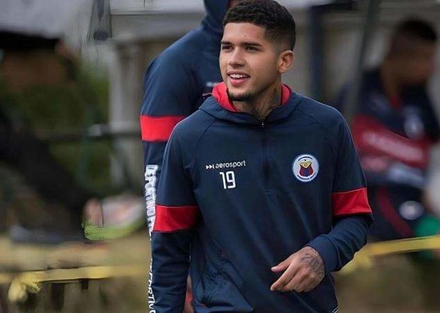 El futbolista colombiano Duván Balceiro. (Instagram)