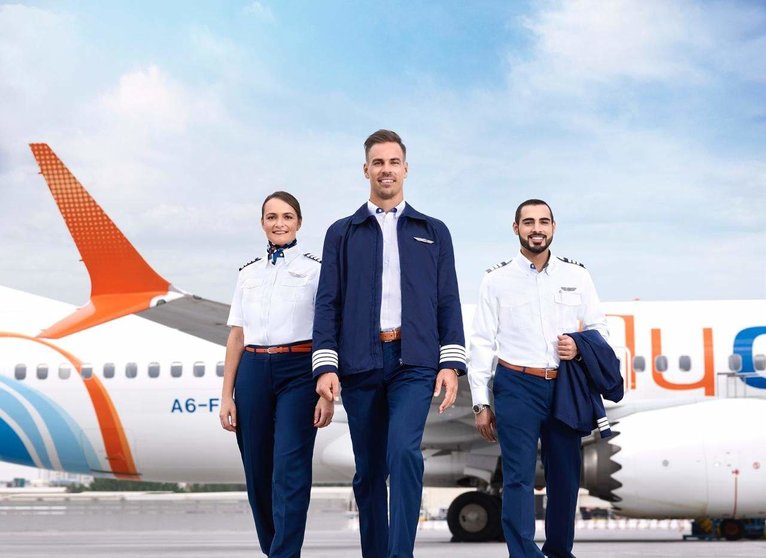 Pilotos de flydubai. (WAM)