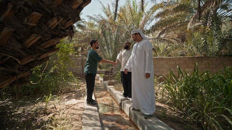 Oasis en la ciudad de Al Ain. (WAM)