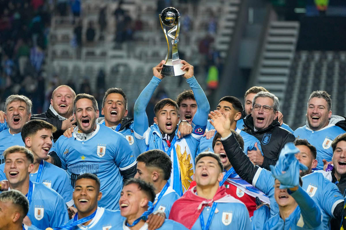 Uruguay Sub-20 es campeón tras vencer a Italia en la final - Los
